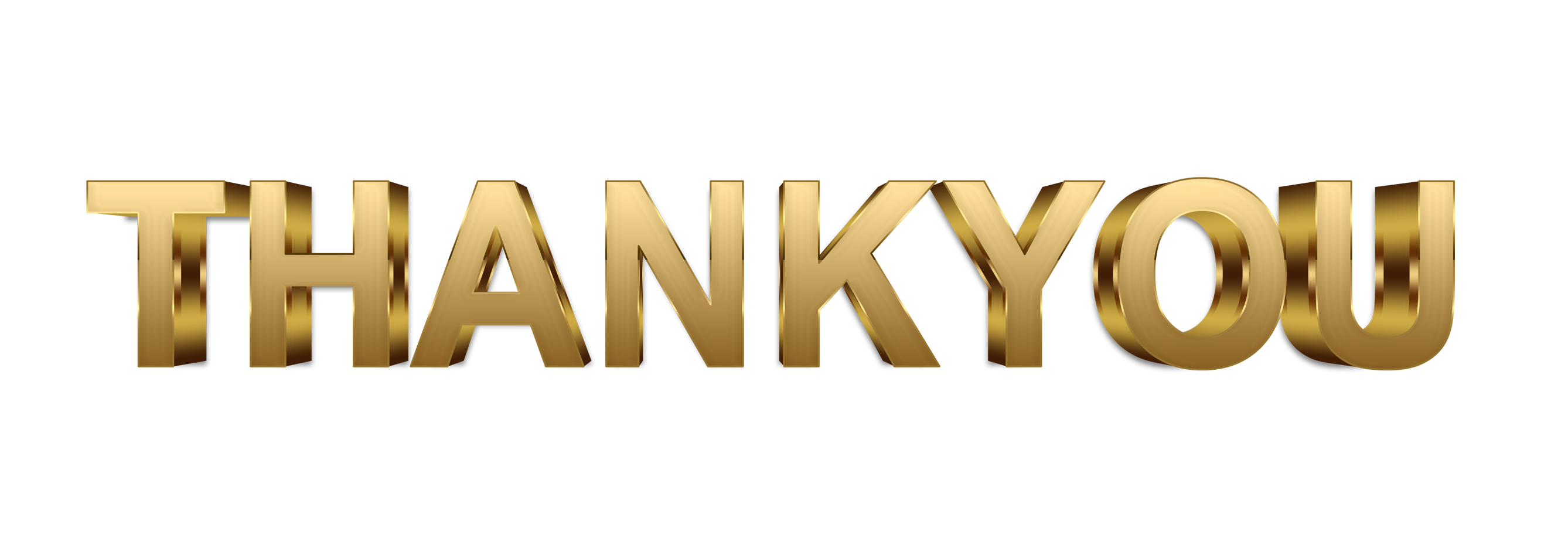 Thankyou word png, Thankyou png, word Thankyou gold text typography PNG images Thankyou png transparent background